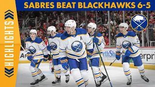 Full Game Highlights From Sabres Comeback Victory Over Chicago | Buffalo Sabres