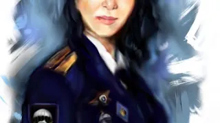 Ольга (Olga Speed Painting on the iPad using Procreate)