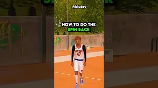 DRIBBLE TUTORIAL HOW TO DO THE SPIN BACK 2K23 MOBILE