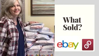 What Sold on eBay & Poshmark This Weekend? / Full-time Reseller / Thrifting for Profit