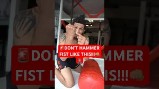 STOP Throwing Hammer Fists Like This…