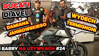 Ducati Diavel (2019) Damiana Janikowskiego 💪 Dźwięk na wydechu Termignoni 🔥 Barry na używkach #24