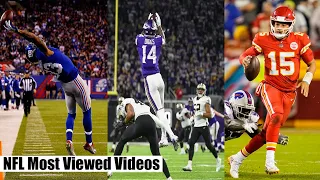 The Most Viewed NFL Moment Each Year (Last 10 Years)