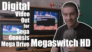 Digital video out for Sega Genesis/MD Release. Megaswitch HD