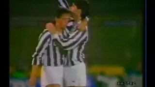 Roberto Baggio (Juventus) - 06/03/1991 - FC Liege-BEL 1x3 Juventus - 1 gol