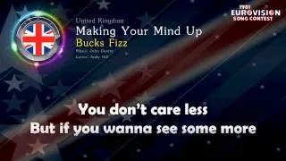 [1981] Bucks Fizz - "Making Your Mind Up" (United Kingdom)