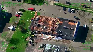 Kalamazoo County Tornado Damage: Trooper 2