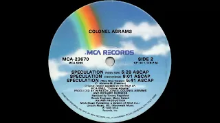 Colonel Abrams - Speculation (1985)