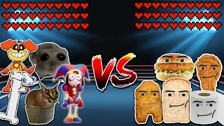 Pomni team vs All Gegagedigedagedago! Meme battle