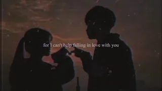 Can't help falling in love  - Alyssa Baker Cover (Lyrics)