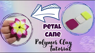 Flower Petal Cane - Polymer Clay tutorial 2023