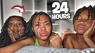 LOCKED INSIDE A CLOSET FOR 24 HOURS FT. MY SIBLINGS || VLOGMAS DAY 1