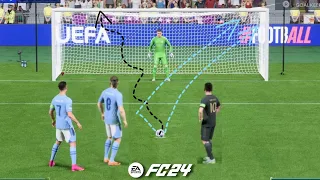 FC 24 | Ronaldo Haaland VS Messi | Real Madrid Vs Man city | UCL Final Penalty Shootout | PS5