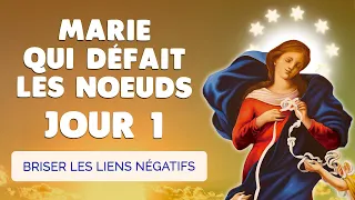 🙏 MARIE qui DÉFAIT les NOEUDS Jour 1 🙏 Prière pour Briser les Liens Spirituels