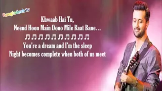 Main rang Sharbaton ka  Atif Aslam & chinmayi sripada    lyrics with English translation $