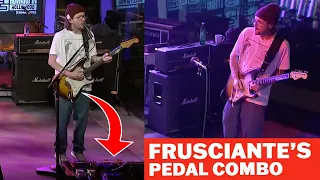 Is This John Frusciante's New Lead Tone Pedal Combination?