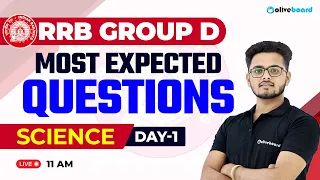 RRB Group D 2022 | Science | Most Expected Questions | Day - 01 | By Saurabh Sir