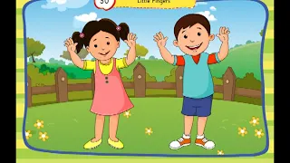 10 Little Fingers 3D Animation English Nursery rhyme