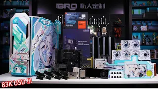 「BRO」4K 🔪 CORSAIR 1000D Overkill NVIDIA RTX6000 Ada Generation 48GB x5  83KUSD??? #pcbuild #rtx6000