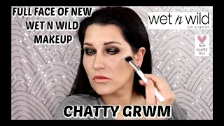 FULL FACE OF NEW WET N WILD MAKEUP | CHATTY GRWM | JENNIES REVIEWS