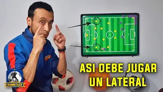 ️⚽️ COMO JUGAR DE LATERAL EN FUTBOL - Como Aprender a Jugar de Lateral Derecho e Izquierdo - Táctica