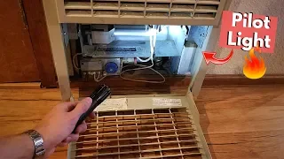 How To Light your Furnace Pilot Light. Lighting Gas Heater Pilot Light -Jonny DIY