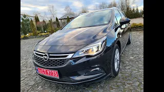 Opel Astra K 2016 100kW 136ps 163000km