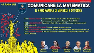 ComuUNICAMat - Programma di Venerdi 8 ottobre 2021