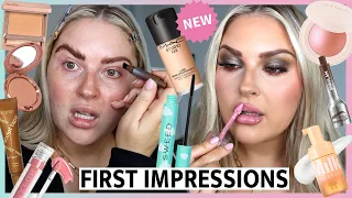 full face FIRST IMPRESSIONS 🛍️ a GREAT makeup day (mostly) 🥴