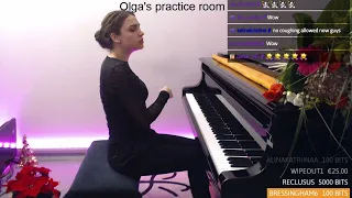 Franz Schubert Wanderer Fantasie D760 Olga Scheps Twitch live stream concert