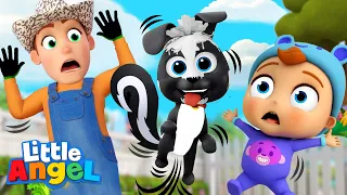 Stinky Skunk Song | Educational Kids Songs & Nursery Rhymes By Little Angel