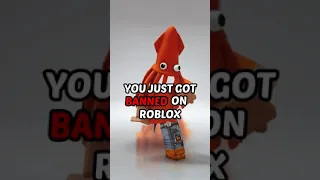 You Just Got BANNED.. 😭💔 #roblox #shorts