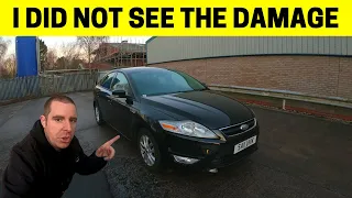 I BOUGHT A DAMAGED FORD MONDEO FROM AUCTION