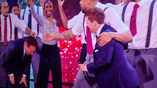 Britain's got talent ant falling over