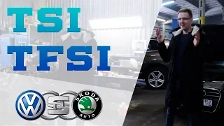 TSI TFSI 1.8 2.0 - Решение проблемы масложора! Какой должен быть расход масла на 1000км?