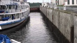 Прохождение через шлюзы Волго-Балтийского канала the gates of the Volga-Baltic Canal