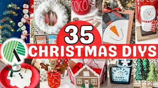 🎄35 CHRISTMAS DIYS You Need for 2023! (AFFORDABLE DIY decor and Dollar Tree crafts)