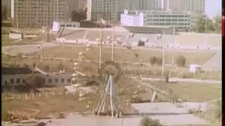 Chernobyl & Pripyat (1988) RARE FOOTAGE - Flying Over The Zone