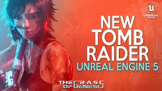THE GRASS OF GENESIS New Gameplay | Game like Tomb Raider in UNREAL ENGINE 5 HD 4K 2023