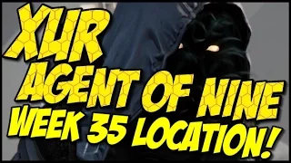 Xur Agent of Nine! Week 35 Location, Items and Recommendations!
