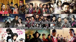 Top 20 best historical korean drama #historicalkoreandrama #serialecoreeneistorice