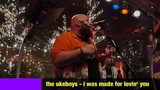 the ukeboys - i was made for lovin‘ you (Ukulele Cover Kiss) Live at Santa Pauli 2017