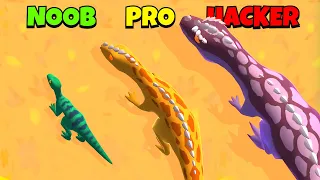 🤢 NOOB 😎 PRO 😈 HACKER | Evolution Merge - Eat and Grow #5 | iOS - Android APK