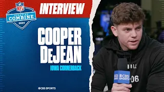 Cooper DeJean on the Iowa vs Minnesota CONTROVERSIAL CALL | CBS Sports