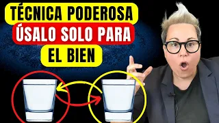 LEY DE ATRACCIÓN: TÉCNICA PODEROSA, EL VASO CON AGUA! MORIR EN UN VASO Y NACER EN OTRO.