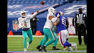 Miami Dolphins QB Tua Tagovailoa vs. Buffalo Bills | Week 8 2021 NFL Season