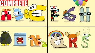 Alphabet Lore Dumb Ways to Die - NOBODY DIES COMPILATION (Complete Version) Animation meme