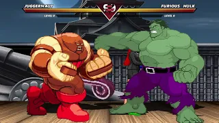 Juggernaut VS Furious Hulk - The Greatest Fight of All Time !!