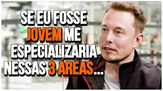 ELON MUSK CONTA 3 ÁREAS QUE SE ESPECIALIZARIA SE TIVESSE 22 ANOS | LEGENDADO