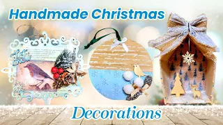 CHRISTMAS DECORATIONS FROM CARDBOARD & WOOD 😍 Winter DIY Craft Ideas ☃️ Wainlux Laser Engraver